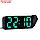 Часы настольные электронные с проекцией: будильник, термометр, календарь, 19.6 х 6.5 см, фото 4