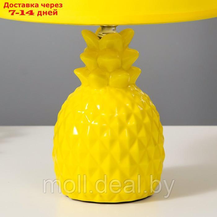 Настольная лампа "Ананас" Е14 40Вт желтый 20х20х32 см - фото 5 - id-p220106463