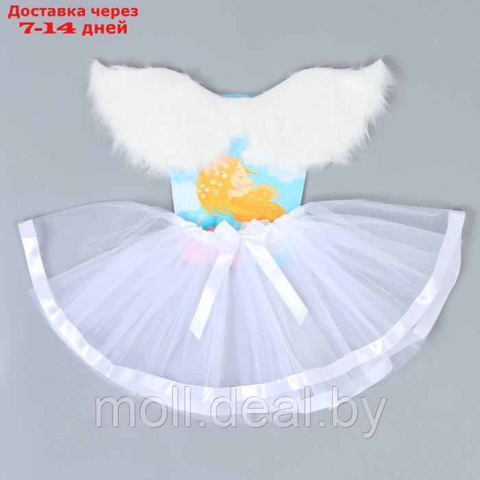 Карнавальный набор "Ангел", 5-7 лет: юбка с х/б подкладом, крылья - фото 8 - id-p220110946