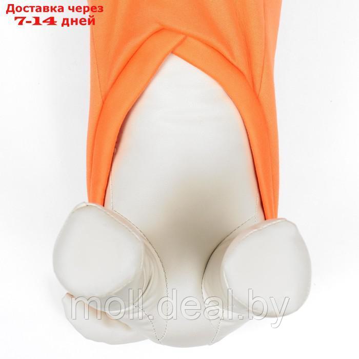 Кофта с капюшоном "Лисенок", размер L (ДС 30, ОШ 28, ОГ 43 см), оранжевая - фото 9 - id-p220109981