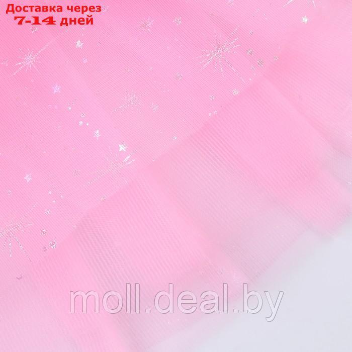 Карнавальный набор "Бабочка", 5-7 лет, розовый: юбка с х/б подкладом, крылья - фото 3 - id-p220110987