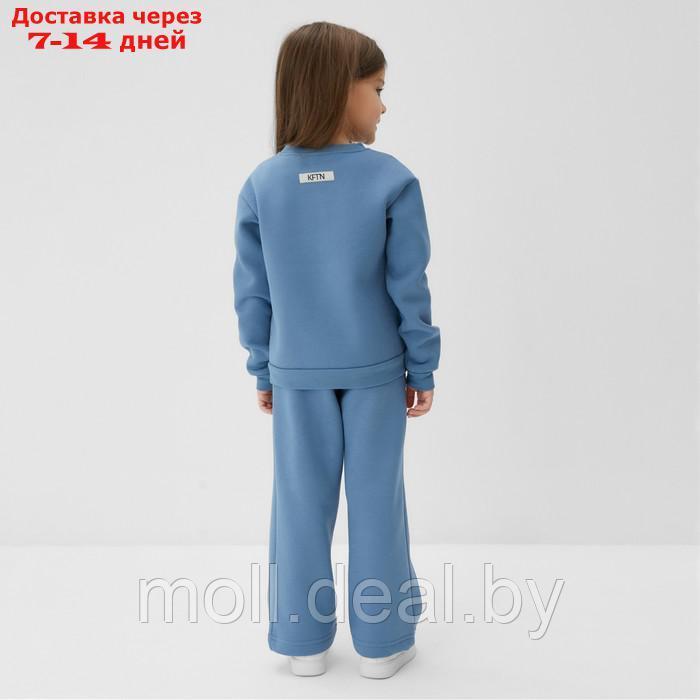 Костюм детский (свитшот, брюки) KAFTAN Кролик р.30 (98-104), голубой - фото 4 - id-p220111971