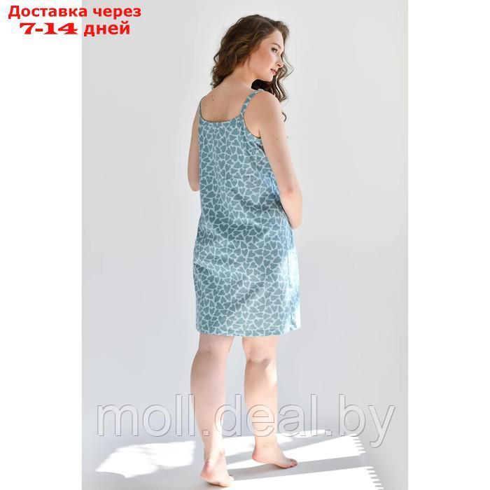 Ночная сорочка женская для беременных "Скоро мама", цвет мятный, размер 46 - фото 3 - id-p220109097