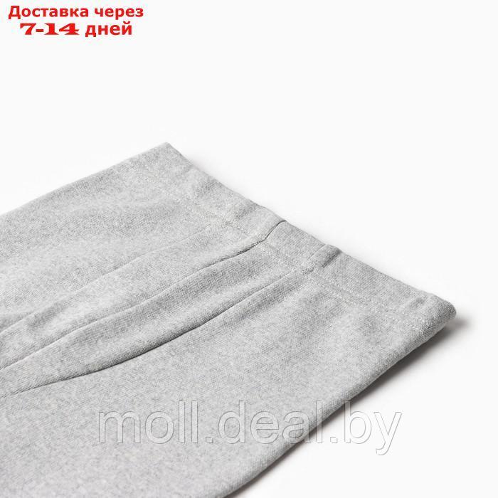 Термобелье для мальчика (лонгслив, легинсы) цвет серый меланж, рост 110 - фото 6 - id-p220112063