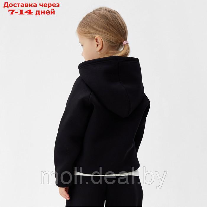 Толстовка (худи) детская MINAKU: CRUSH, цвет чёрный, рост 104 см - фото 5 - id-p220110121