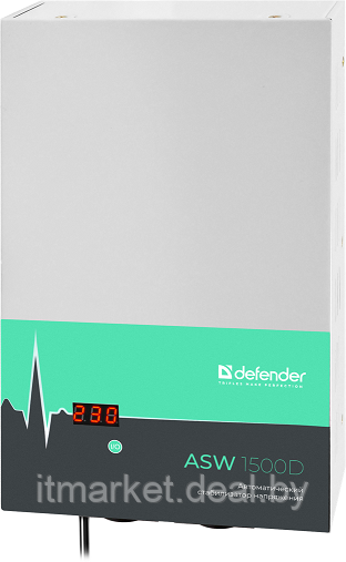 Стабилизатор напряжения Defender ASW 1500D (99046) - фото 1 - id-p220132048