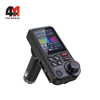 FM-Модулятор Nulaxy, KM30, черный, 2USB