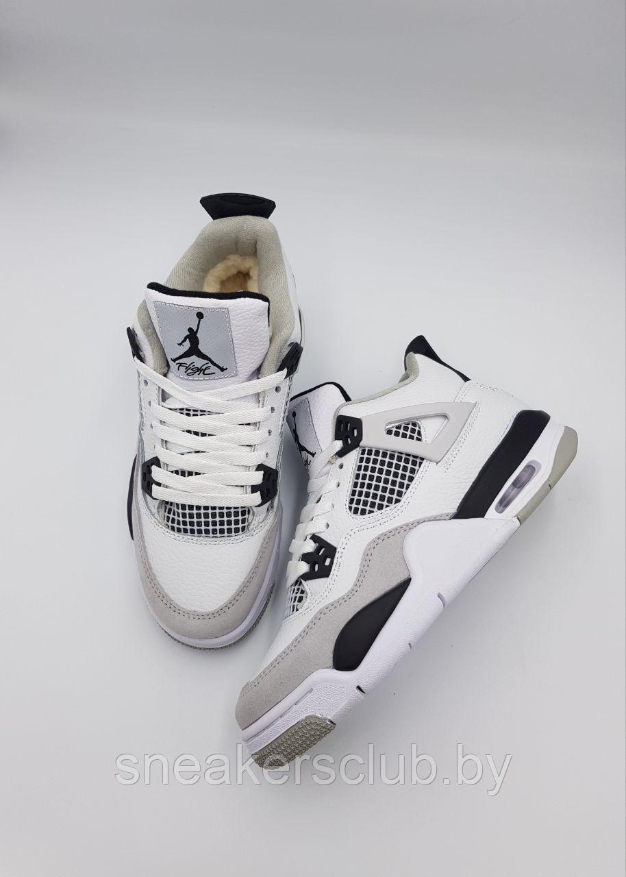 Кроссовки женские Nike Jordan 4 / зимние / повседневные / подростковые 39 - фото 1 - id-p220150484