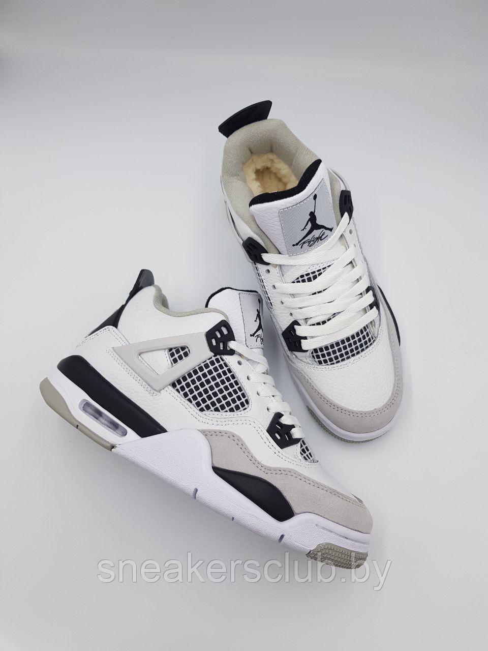 Кроссовки женские Nike Jordan 4 / зимние / повседневные / подростковые - фото 5 - id-p220135999