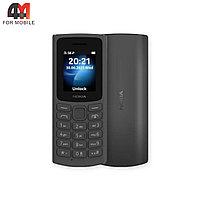 Телефон Nokia 105, TA-1557 черного цвета