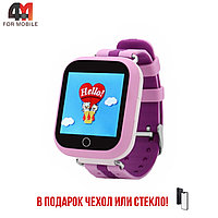 Часы детские Q100, фиолетового цвета