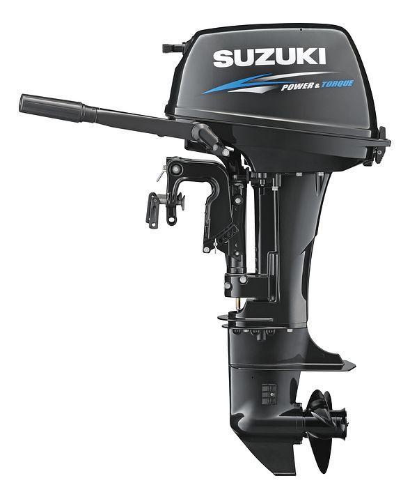 Лодочный мотор Suzuki DT 9.9 AS (2-х тактный) - фото 1 - id-p220142727