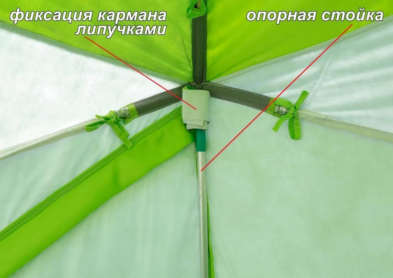 Стойки опорные 166 см для палатки КубоЗонт, комплект 4 шт в чехле - фото 2 - id-p220142733