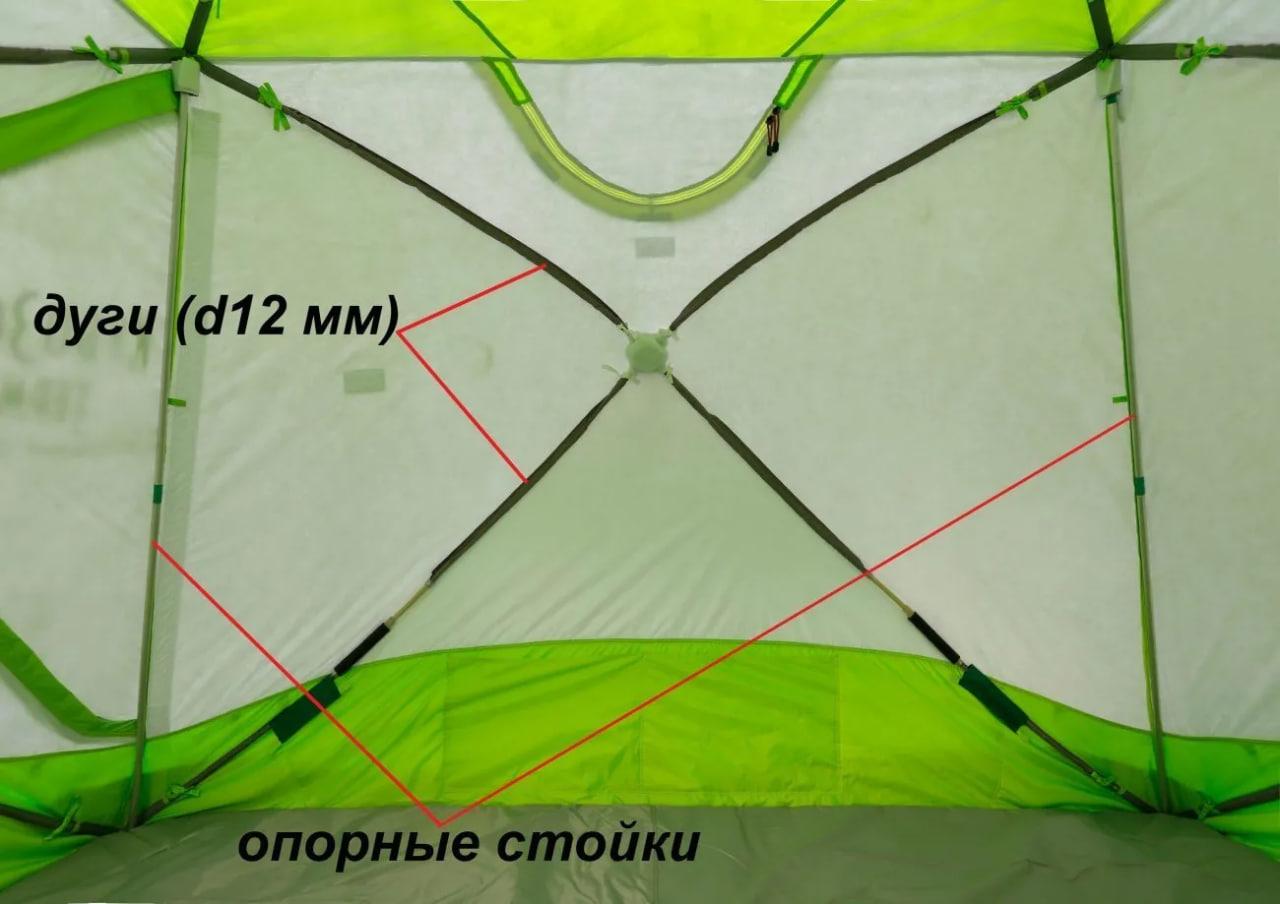 Стойки опорные 166 см для палатки КубоЗонт, комплект 4 шт в чехле - фото 3 - id-p220142733