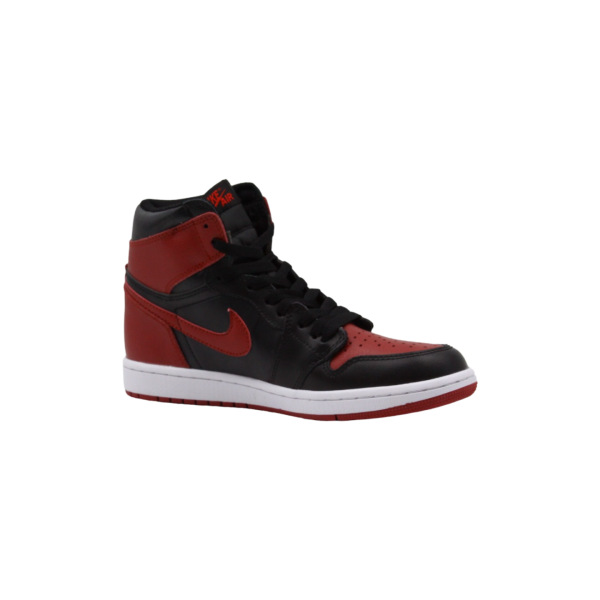 Nike Air Jordan 1 black/red - фото 3 - id-p132942120