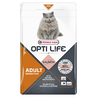 OPTI LIFE CAT Adult Sensitiv (лосось), 2,5 кг