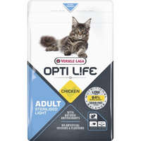 OPTI LIFE CAT Sterilised/Light (курица), 2,5 кг