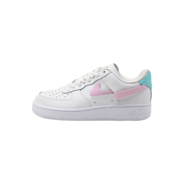 Nike Air Force 1 LXX White Pink Aqua - фото 1 - id-p153187742