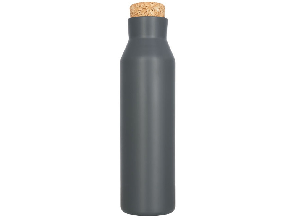 Вакуумная изолированная бутылка с пробкой, серебристый - фото 4 - id-p220144752
