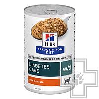 Hills Prescription Diet w/d с курицей, 370 гр