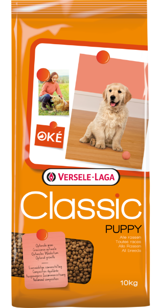 OKE Dog Classic Puppy полнорационный корм для щенков всех пород 10 кг - фото 1 - id-p220144597