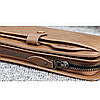 Мужское портмоне S6703 Baellerry Business (7 отделений, на молнии, с ручкой). Светло  - коричневое, фото 3