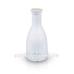 Стеклянная бутылка 0,200 л. (200 мл.) BELL (19*21) белая матовая