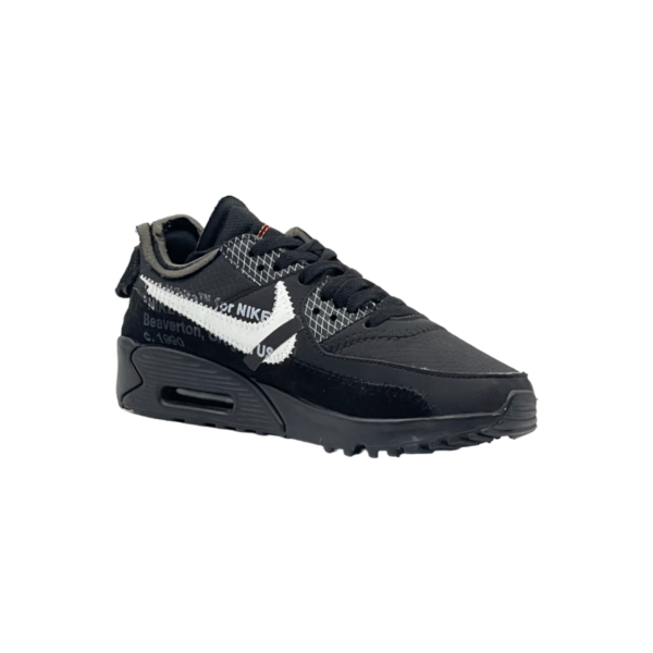 Nike Air Max 90 Off White Black - фото 2 - id-p199527998