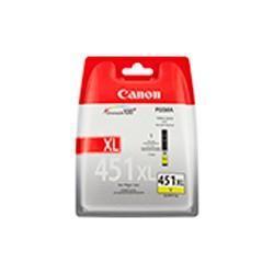 Canon CLI-451XLY 6475B001 Картридж для PIXMA iP7240, MG5440, 6340, Желтый, 685стр., фото 2