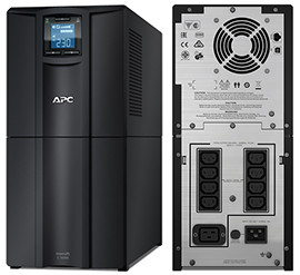 Источник бесперебойного питания APC Smart-UPS C 3000VA/2100W, 230V, Line-Interactive, LCD - фото 1 - id-p220146053