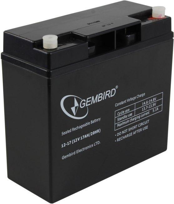Аккумулятор Gembird/Energene 12-17/BAT-12V17AH/4 (12V 17Ah) для UPS - фото 1 - id-p220145915
