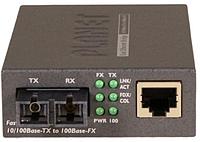 Медиа конвертер PLANET FT-802S35 10/100TX - 100Base-FX (SC) Single Mode Bridge Fiber Converter - 35KM, LFPT