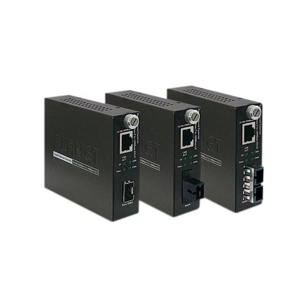 Медиа конвертер PLANET GST-802S 10/100/1000Base-T to 1000Base-LX Smart Gigabit Converter (Single Mode) - фото 1 - id-p220145920