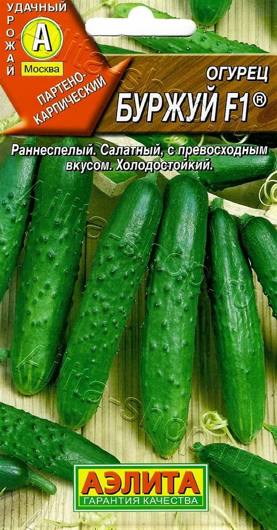 Огурец Буржуй F1 10шт Аэлита