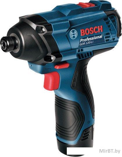 Аккум. ударный гайковерт BOSCH GDR 120-LI в кор. (12.0 В, 0.0 А/ч БЕЗ АККУМУЛЯТОРА, посадочн. квадрат внутр. - фото 1 - id-p220146676