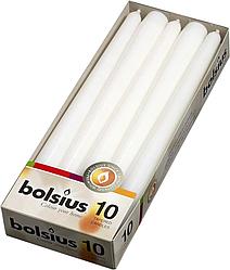 Свеча конусная белая 245/24 Bolsius - 10 шт. | 1 шт. - 1.60 руб.