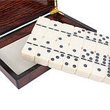 Настольная игра "Домино" подарочная коробка дерево SR-T-3901, фото 2