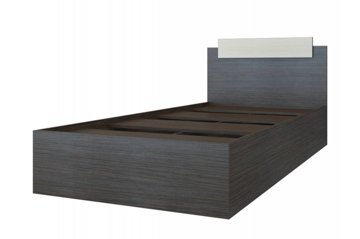 Кровать Эко 0,9м венге/лоредо - МебельЭра - фото 2 - id-p175313943