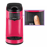 Кофеварка Kitfort КТ-7121-1, капсульная, 800 Вт, 0.36 л, розовая, фото 6