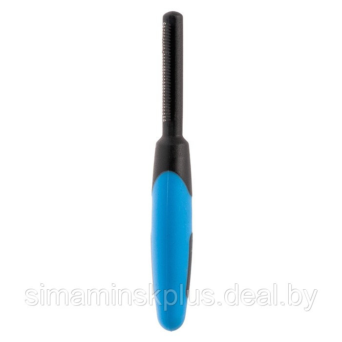 Расчёска мини DeLIGHT, двухсторонняя, чёрно-синяя - фото 1 - id-p220149749