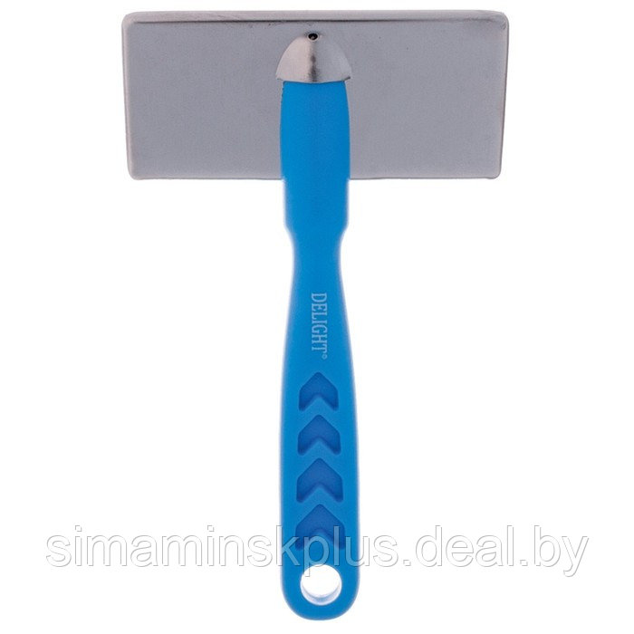 Пуходёрка DeLIGHT металлическая, с пластиковой ручкой, средняя, чёрно-синяя - фото 3 - id-p220149771