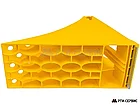 Противооткатный упор (башмак большой, 200 мм) жёлтый для грузовых автомобилей РТИ-СЕРВИС, фото 3