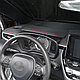 Декоративная лента для внутренней отделки автомобиля черно-красный SiPL, фото 2