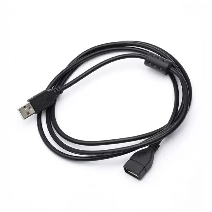 Удлинитель USB 2.0 AM-FM 1,5м ATCOM черный AT7206 - фото 1 - id-p218673218
