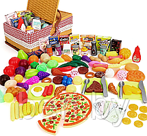 8949 Детский набор фруктов и овощей, набор пикник, 103 предмета