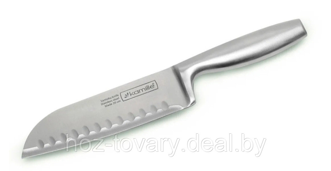 Нож кухонный сантоку Kamille 16 см арт. KM 5142 - фото 4 - id-p220150435