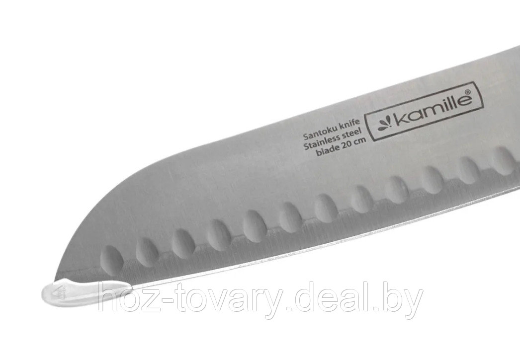 Нож кухонный сантоку Kamille 16 см арт. KM 5142 - фото 6 - id-p220150435