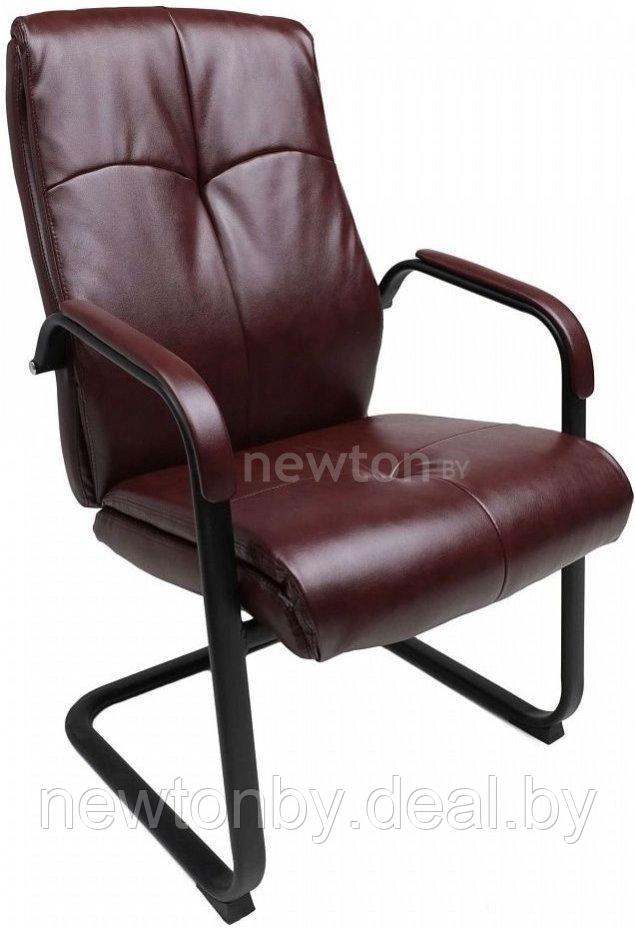 Кресло AksHome Klio (экокожа, коричневый бриллиант/черный) - фото 1 - id-p220150580