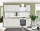 Кухня Оля 1.6-3 ЛДСП Сосна лофт белая, фото 3
