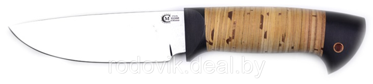 Нож Сокол" ст.Х12МФ, береста, граб - фото 1 - id-p220151534